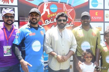 Celebs at Nadigar Sangam Lebaras Natchathira Cricket Match
